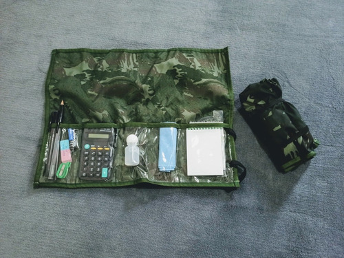 Kit Anotação Militar Operacional Com Organizador