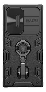 Capa Case Nillkin Camshield Armor Pro Galaxy S23 Ultra (6.9) Cor Preto