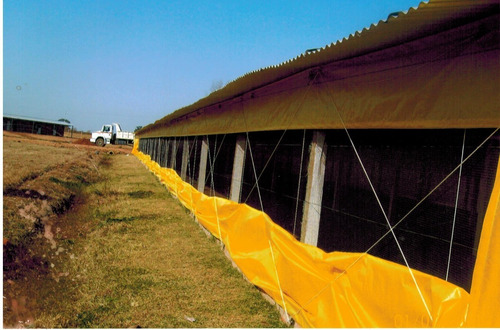 Imagen 2 de 2 de Malla Anti Pajaros Avicola Porcino Gallinero Rollo De 2x50m