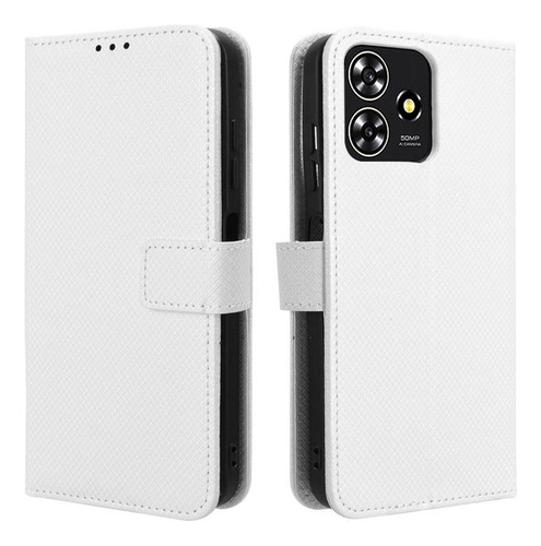 Funda For Zte Axon 50 Lite Funda Magnética Tipo Cartera