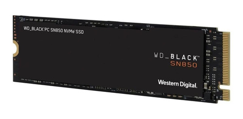 Imagen 2 de 3 de Disco sólido SSD interno Western Digital WD Black SN850 WDS500G1X0E 500GB