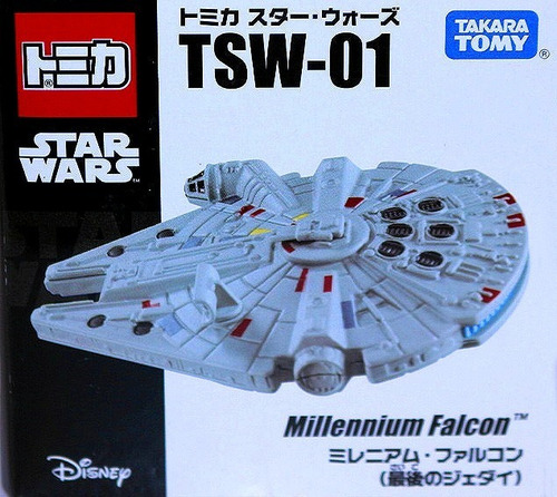Star Wars Tomica Millennium Falcon Ep8 Tomy Takara Japon