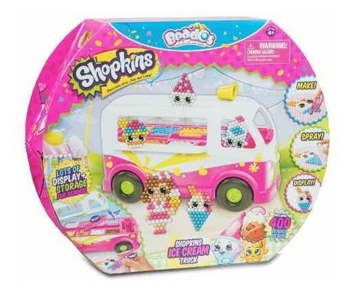 Beados Shopkins Ice Cream Truck Camion De Helados 400