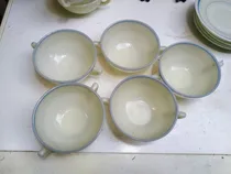 Comprar Juego Taza Consomé Cristalería Antigua