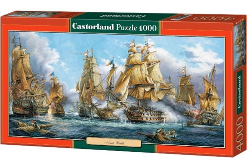 Puzle Castorland, batalla naval, 4000 piezas