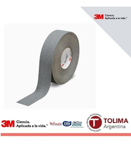 3m Cinta Resilent Medium Gris 50mm X 18m - Tolima Argentina