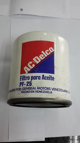 Filtro De Aceite Pf25 Chevrolet Grand Blazer /cheyenne Gm