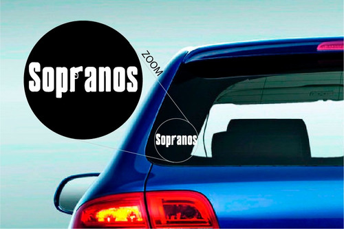 The Sopranos Calco Sticker Vinilo Skin Decoracion