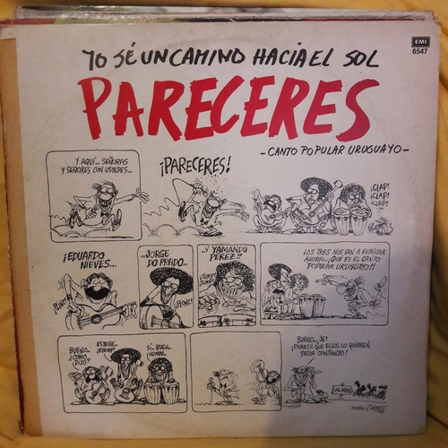 Vinilo Pareceres Yo Se Un Camino Hacia El Sol F2