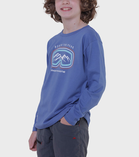 Remera De Niños M/l Jack - Montagne Tienda