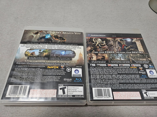 Prince Of Persia + Pop The Forgotten Sands - Ps3 Físico (Usado)