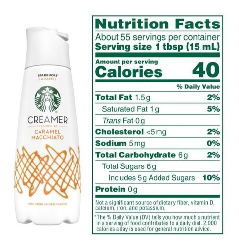 Crema Para Café Starbucks Caramel Macchiato 828ml Xtre C