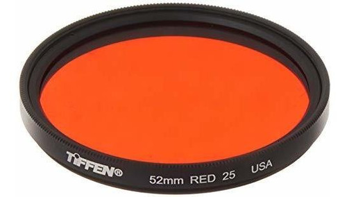 Tiffen - Filtro (52 Mm, 25), Color Rojo