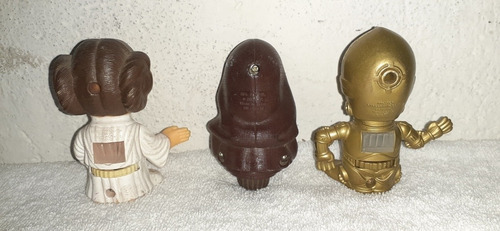 Star Wars Guerra De Las Galaxias Lucasfilm Cabezones 3x1 (Usado)