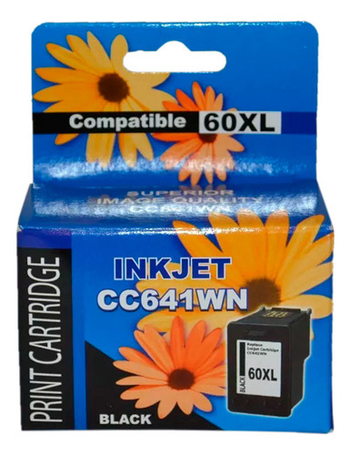 Kit Cartucho Tinta Generico 60xl Negro Tricolor Alto Rendimi