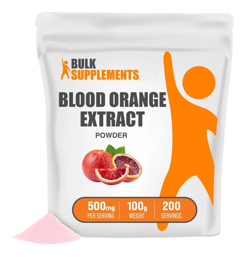 Bulk Supplements | Extracto Naranja Sanguina | 100g | 200 Se