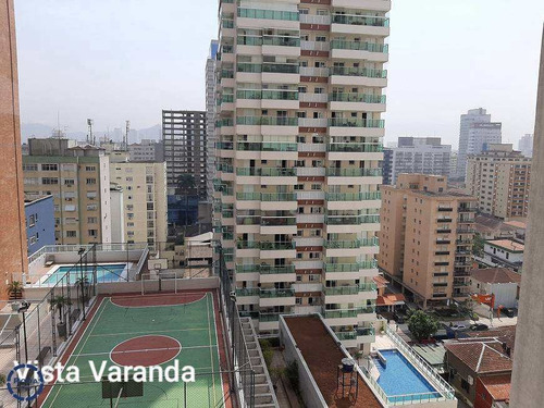 Apartamento Com 1 Dorm, Gonzaga, Santos - R$ 600 Mil, Cod: 18447 - V18447