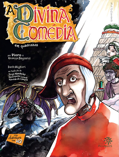 A divina comédia em quadrinhos, de Alighieri, Dante. Clássicos em HQ Editorial Editora Peirópolis Ltda, capa mole em português, 2011