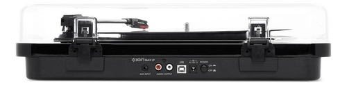 Tocadiscos ION Audio Max LP black con altavoces incluidos 220V