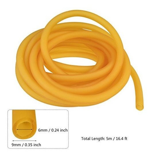 Banda De Goma De Latex Natural Nydotd, 16.4 Pies / 5 M, Tubo