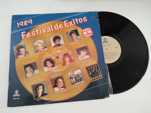 Festival De Éxitos Pop Lp 1989 Globo Records Press Usa