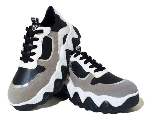 Imagen 3 de 5 de Zapatillas Ibiza Negro/gris