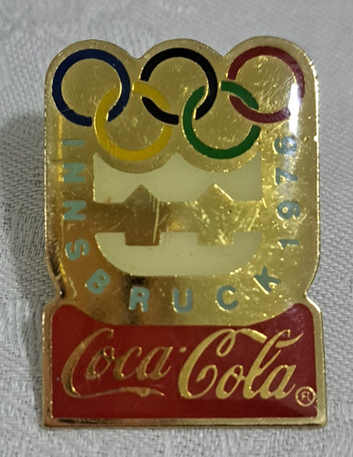 Pin Coca Cola Innsbruck 64 Olimpiadas Invierno B G15