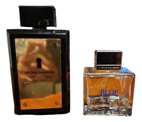 Perfumes Antonio Bandera Vacios (the Golde Secret Y Blue S)
