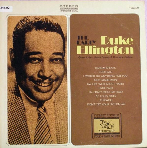 Vinilo Duke Ellington The Early Duke Ellington Edicion U. S.