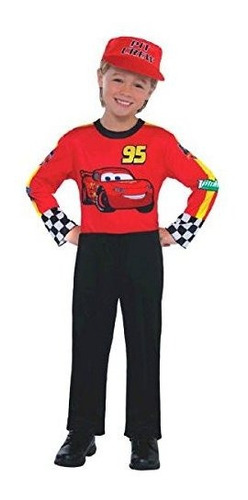 Amscandisney Cars 2 Birthday Party Race Crew Costume Small R