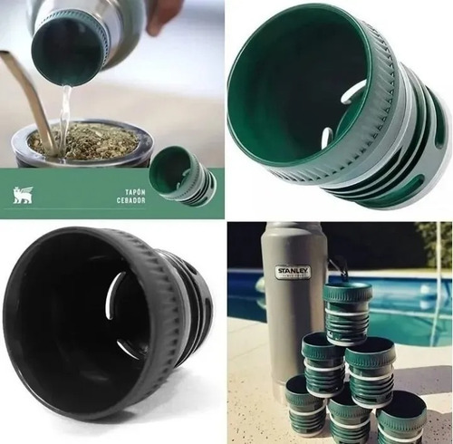 Imagen 7 de 7 de Tapa Pico Tapon Cebador Termo Compatible Con Stanley Mate