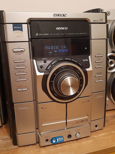 Imagen 3 de 10 de Equipo De Música Sony Cassette Parlantes Funciona Retro