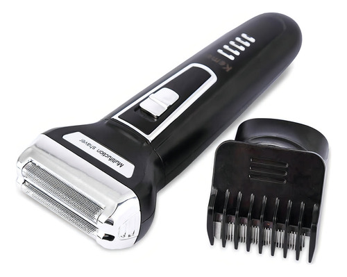 Aparador Barbeador Kemei 3 In1 Km 6558 Recarregável 127/220V