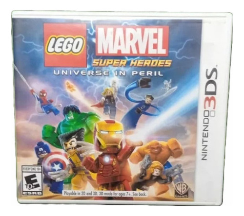 Lego Super Heroes Universe In Peril Nintendo Ds Completo