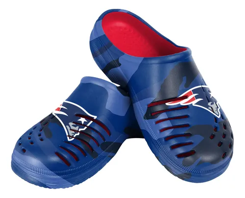 Patriots crocs for adults best sale