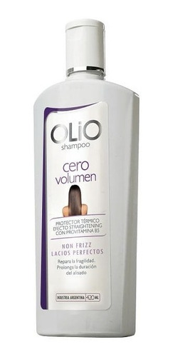 Shampoo Olio Cero Volumen X 420 Ml