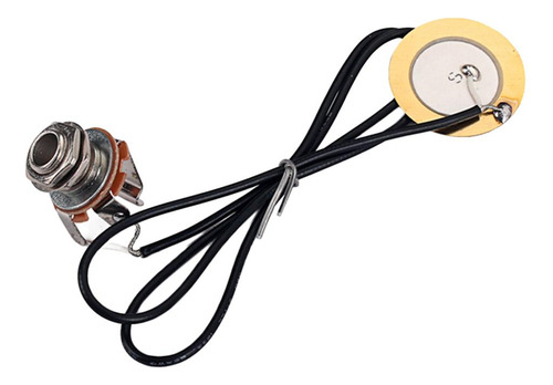 1 Pieza Pastilla Transductor De Guitarra Piezoeléctrico
