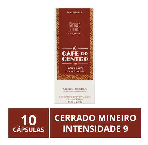 Cápsulas Para Nespresso, Cerrado Mineiro, Café Do Centro