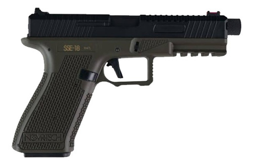 Pistola Sse18 Marcadora Replica Airsoft 6mm Novritsch Verde