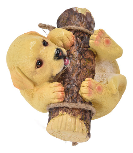 Estatua De Cachorro De Perro Balanceo De Resina, Animal De S
