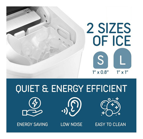 Ice Maker Party And Ice 24 Horas, Minutos, 10 Cubos De Hielo