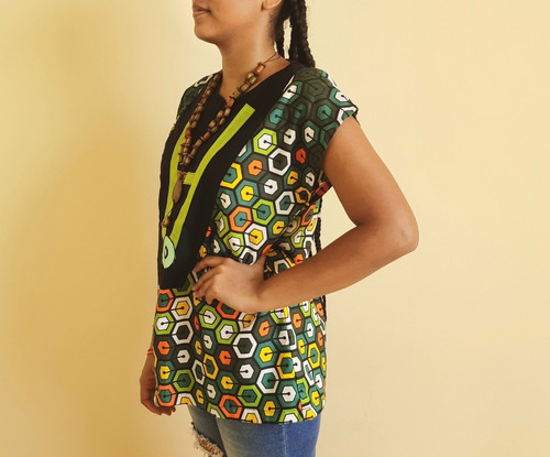 Imagem 3 de 5 de Blusa Bata Feminina Tecido Miriam