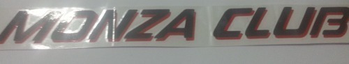 Emblema Adesivo Monza Club