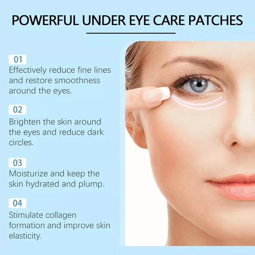 - Parches For Debajo De Los Ojos: 60 Piezas, Parches De