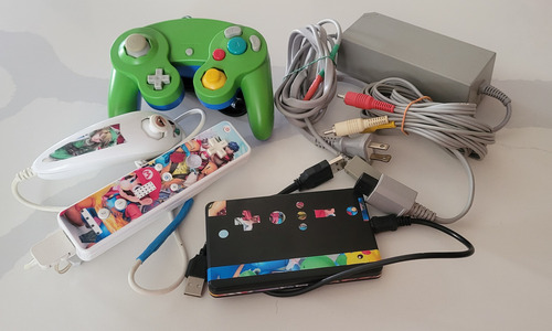 Nintendo Wii Super-mod Hdmi 750gb Configuracion Profesional Super Smash Bros (Usado)