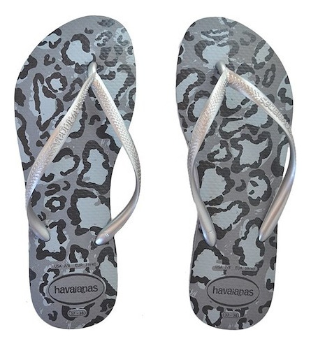 Ojotas Havaianas Slim Animals Dama Mujer Colores Asfl70