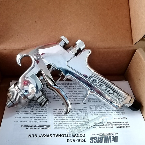 Pistola Alta Producción Devilbiss Mod. Jga-510-704-fx 1.1 Mm