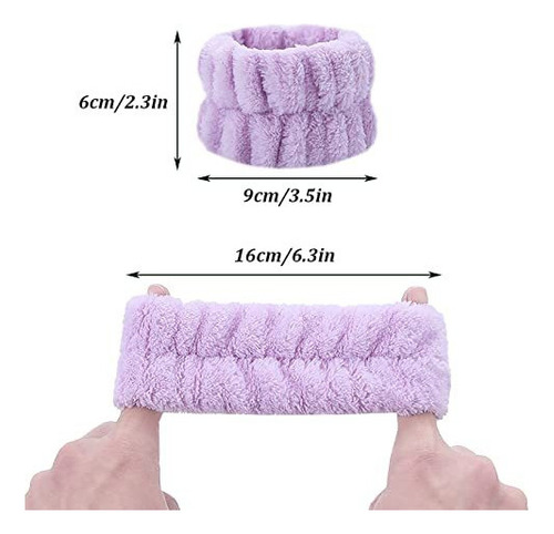 Banda De Baño Wrist Spa, Toallas De Muñeca Absorbentes De Mi