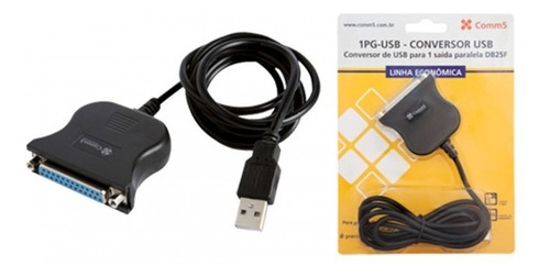 Conversor Comm5 1pg-usb Para Saída Paralela Db25f