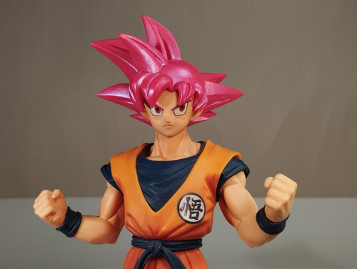 Goku Super Saiyan God Choukokubuyuuden Banpresto Bandai (Usado)